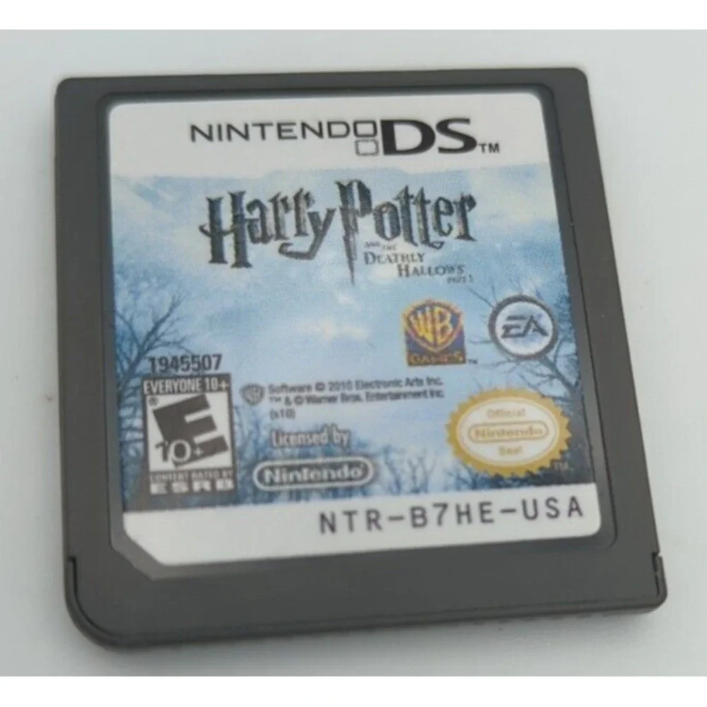 Harry Potter Deathly Hallows MEGAMIND Blue‎ Defender for Nintendo DS Lot of 2